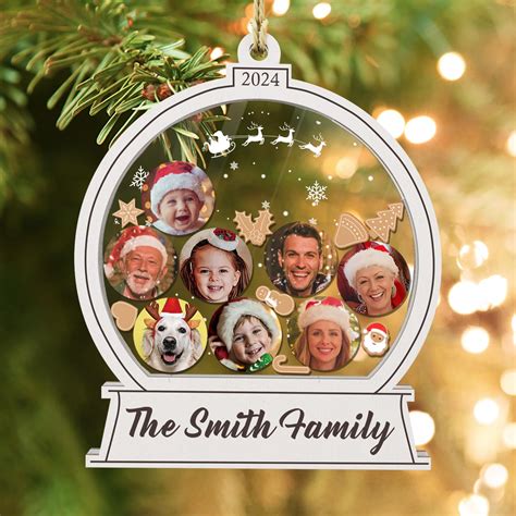amazoncom bemaystar personalized photo christmas ornaments gifts