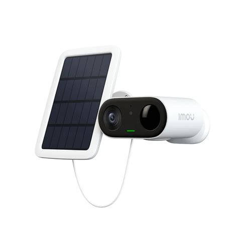 C Mara Wi Fi Con Con Panel Solar Marca Imou Macro