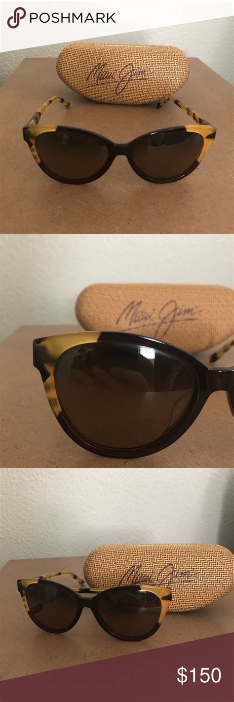 Maui Jim Sunshine Sunglasses Maui Jim Sunshine Tortoise Shell Sunglasses Polarized Worn A Few