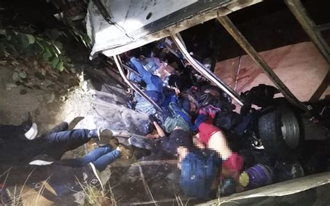 accidente camion migrantes muertos chiapas El Sol de México