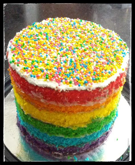 Paty Cake Designer: Rainbow Birthday Cake