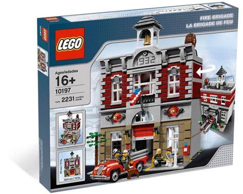 лего Creator Expert серия, LEGO 10197 Fire Brigade, lego конструктор ...
