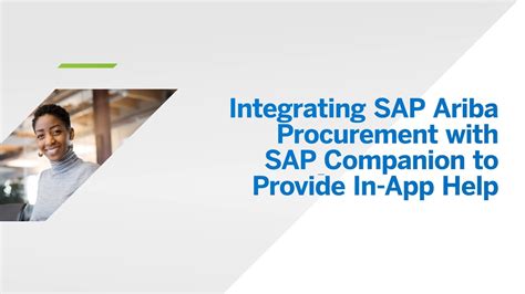 Integrating Sap Ariba Procurement With Sap Companion To Provide In App