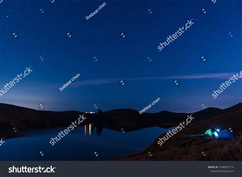 Grassland Night Sky Full Stars Some Stock Photo 1638022114 | Shutterstock