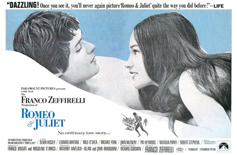 Romeo And Juliet Directed By Franco Zeffirelli Oscar Nominee Best