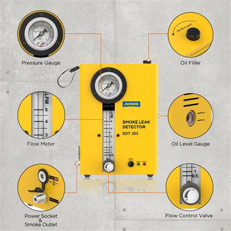 Tools Equipment EVAP System Smoke Leak Machine With Air Pump Flow