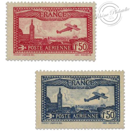 FRANCE PA N5 À 6 AVIONS SURVOLANTS MARSEILLE TIMBRES NEUFS DE 1930 1934