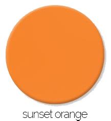 sunset-orange color swatch – Planter Spec | For all your planter needs