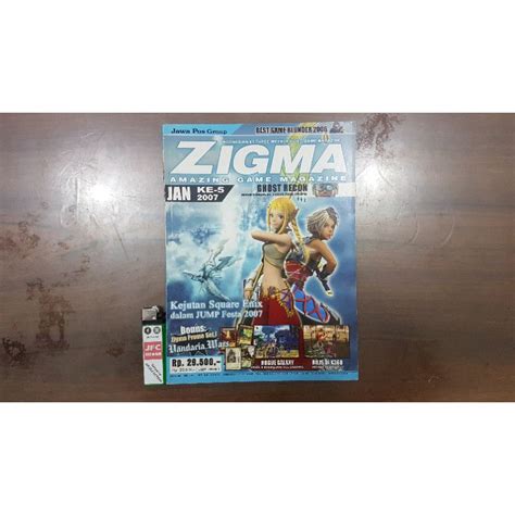 Jual Majalah Game Zigma Volume Shopee Indonesia