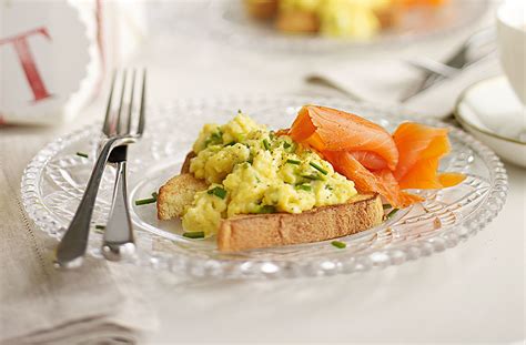 Smoked Salmon And Scrambled Eggs Tesco Real Food