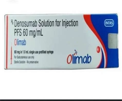 Orthopedic Medicines Denosumab Solution For Injection Pfs Mg Ml