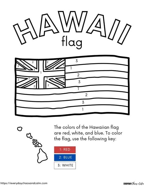 Free Educational Hawaii Coloring Pages For Kids