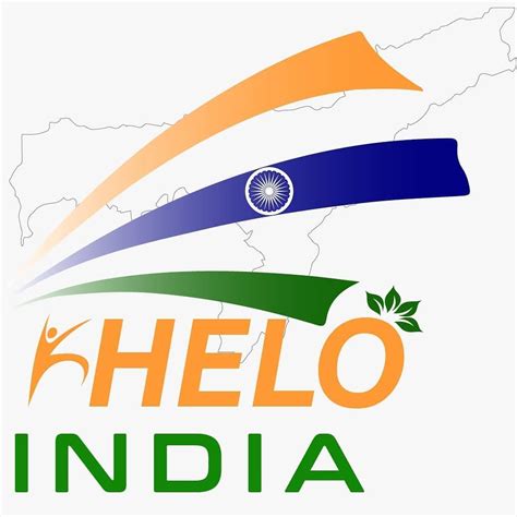 #logo #kheloindia #khelo #india #illustration #flag #tiranga #2020 ...