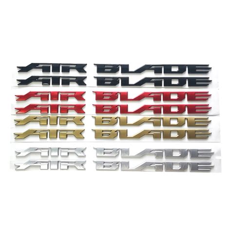 Honda Airblade Emblem For Motorcycle Airblade 150 160 Decals Shopee