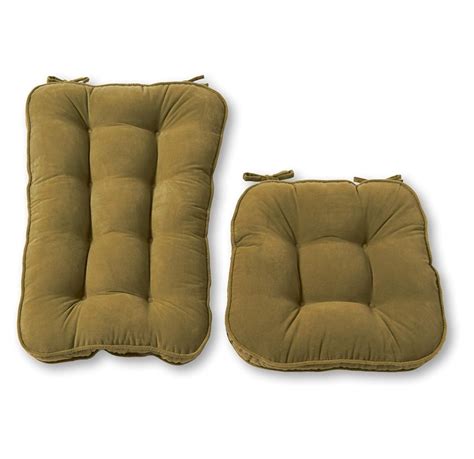 CintBllTer Jumbo Rocking Chair Cushion Set Hyatt Fabric, Moss - Walmart.com