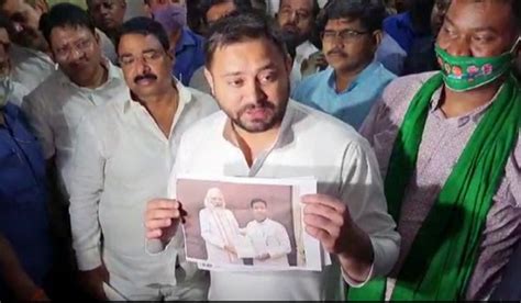 Is Nitish Kumar Ally Or Slave Of Pm Modi Asks Tejashwi Yadav India Tv