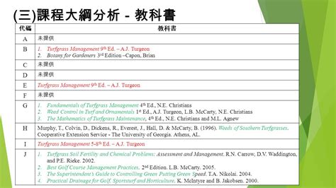 運動 高爾夫 球場 草坪 管理之 課程建議 世新大學資訊傳播學系 阮明淑 副教授兼系主任 ppt download