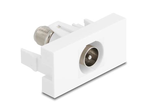 Delock Products Delock Easy Module Iec Male To F Female White