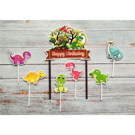 Jual Satu Set Hiasan Kue Ulang Tahun Hiasan Nasi Tumpeng Cake Topper