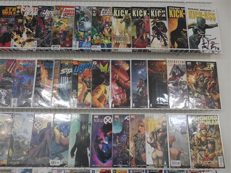 Huge Lot 150 Comics W Wonder Woman Avengers Kick Ass More Avg VF Cond Collections