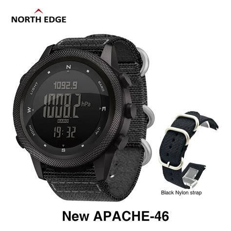 North Edge Apache 46 Men Digital Smart Watch Military Army Waterproof