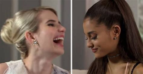 Ariana Grandes Awkward Interview With Emma Roberts Resurfaces Flipboard