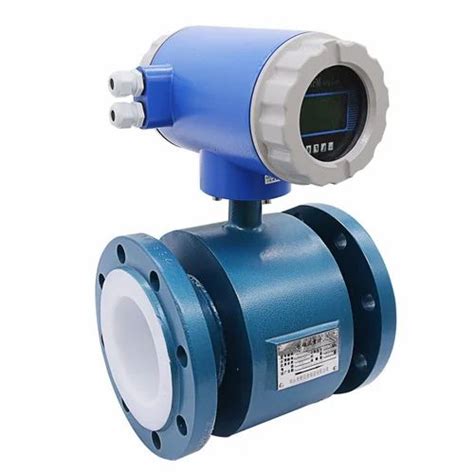 Flanged Electronics Electromagnetic Flow Meter For Etp Water At Rs