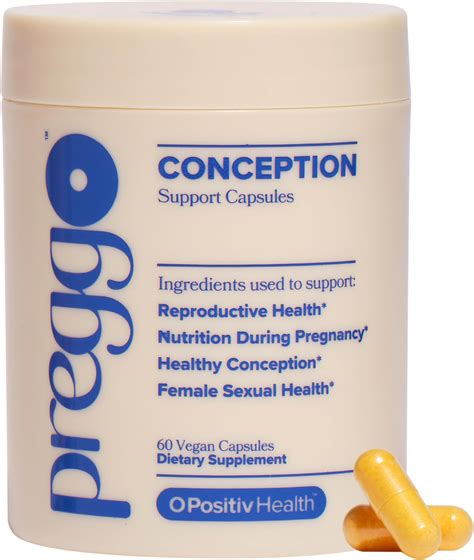 Preggo Conception Support Capsules For Women Obgyn Formulated Pre Prenatal