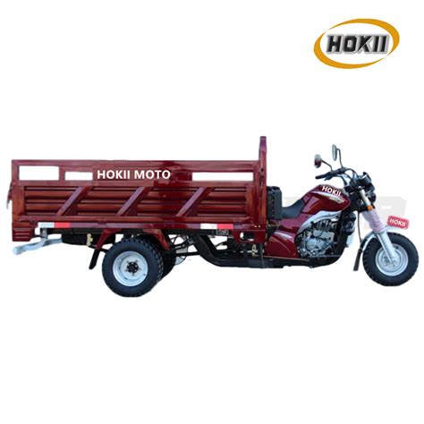 Hokii Motor 150cc Water Cooled Engine Gasoline Cargo Tricycle Adults