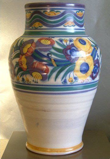 Poole Pottery Vase Carter Stabler Adams 1920-30s. | Pottery vase, Vase ...