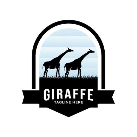 Premium Vector Giraffe Logo Icon Vector Template