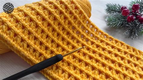 Very Easy And Fast Crochet Pattern For Beginners New Crochet Stitch For Blanket Bag And Sweater