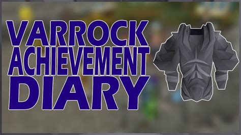 Varrock elite diary