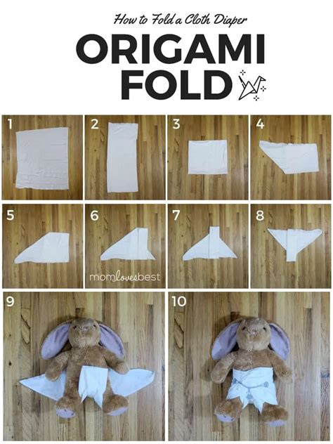 How To Fold Cloth Diapers 10 Ways With Photos