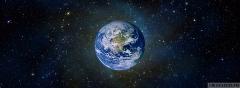 Earth From Space Facebook Cover Photo