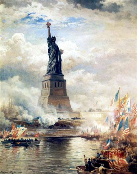 Fileedwardmoran Unveilingthestatueofliberty1886large Wikipedia