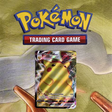 Pikachu Vmax Gigantamax Vivid Voltage Pok Mon Tcg Holo Card Eur