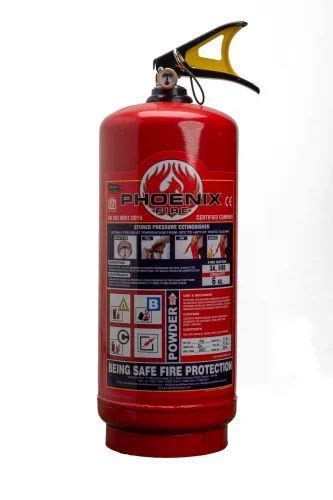 Mild Steel 6 Kg Phoenix Stored Pressure Fire Extinguisher At Rs 1700 In