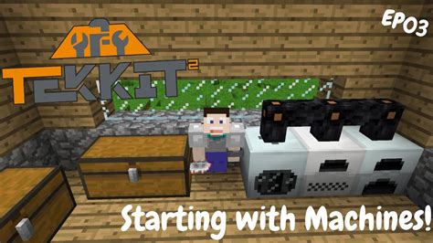 Tekkit 2 Ep03 Starting With Machines YouTube