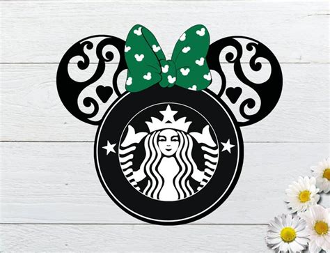 Minnie Starbucks Svg