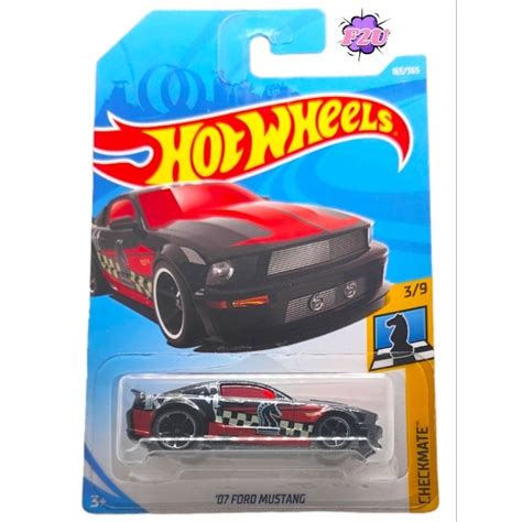 Hot Wheels 07 Ford Mustang Shopee Malaysia