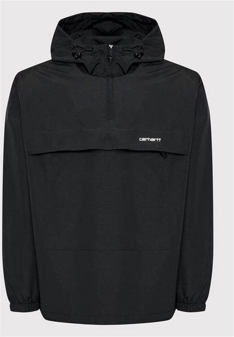 Carhartt WIP Kurtka Anorak Windbreaker I030008 Czarny Relaxed Fit