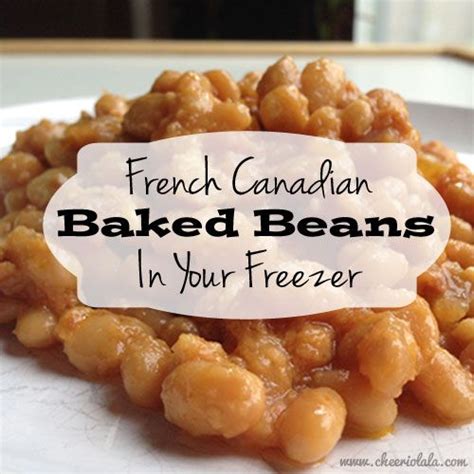 Easy Freezer Recipes French Canadian Baked Beans Recipe Baked