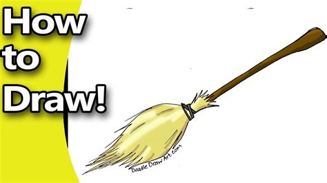 Witch Broom Drawing at GetDrawings | Free download