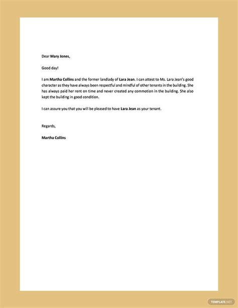 Nanny Reference Letter Template Google Docs Word Apple Pages Artofit