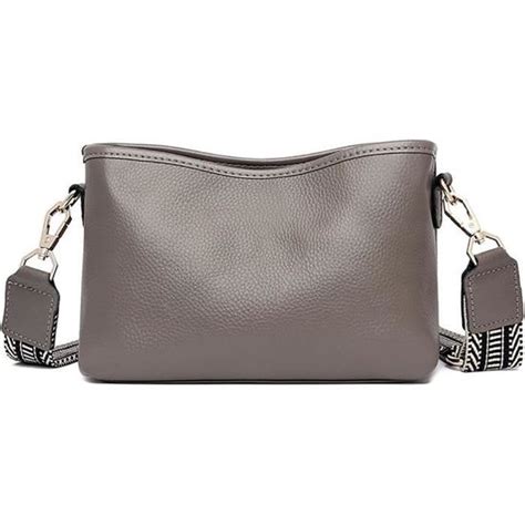 Sac À Bandoulière Femmes Cuir Petit Sac D Épaule Élégant Besace Sacoche