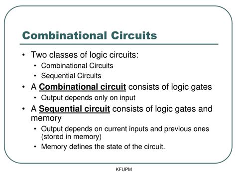 PPT COE 202 Digital Logic Design Combinational Circuits Part 1