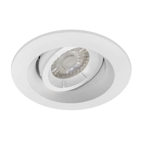 Spot Circular Led Gu10 8w 30k 500lm Ip20 Wh Lightech Promart