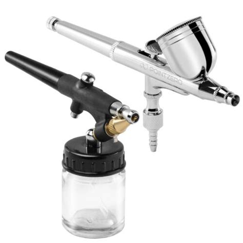 Dual Action Airbrush Kit With 2 Airbrushes Ebay