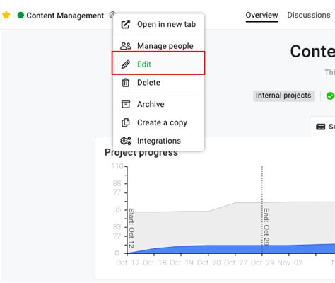 Project Settings Proofhub Help And Support